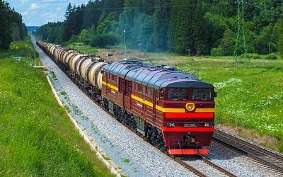 В Латвии за год рекордно упали железнодорожные перевозки грузов