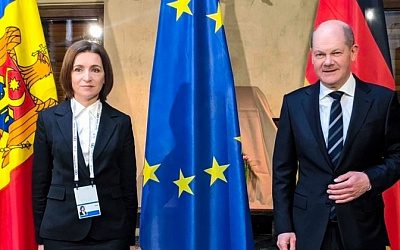 Шольц заверил президента Молдовы в продолжении поддержки со стороны ЕС