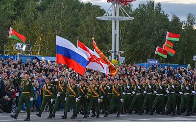 Беларусь и Россия вместе отмечают юбилей Великой Победы