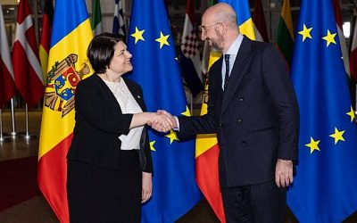 Премьер Молдовы пожаловалась главе Евросовета на «гибридную войну» и пропаганду