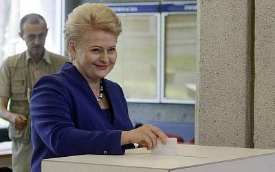 Литовцы включили Грибаускайте в число фаворитов на пост президента