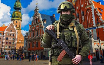 «Без НАТО не справимся»: Латвия ждет нашествия «зеленых человечков»