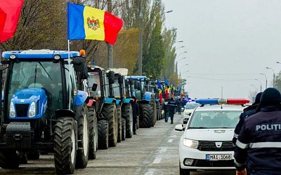 Фермеры приостановили протесты на юге Молдовы