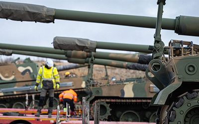 Эстония получила новую партию военной техники из Южной Кореи