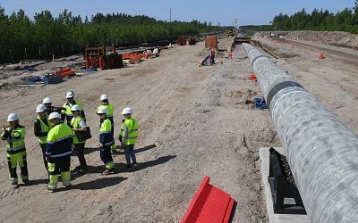 «Газпром» задействует мощности «Северного потока — 2» для газоснабжения России