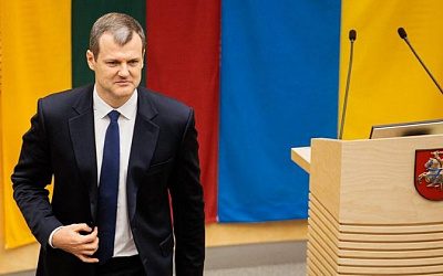 Премьер-министр Литвы отказался подавать в отставку из-за скандала с кредитом