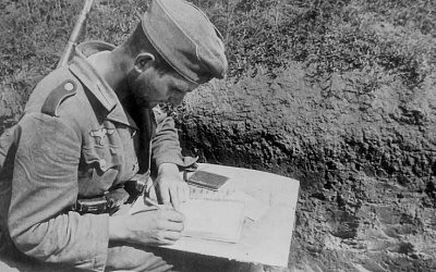 В 1942 г. красноармейцы перехватили письмо немца. Такие тексты сейчас пишут украинские военные