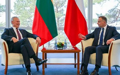 «Один на один»: стало известно, о чём договорились президенты Польши и Литвы