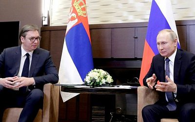 Путин пообещал президенту Сербии бесперебойную поставку российского газа