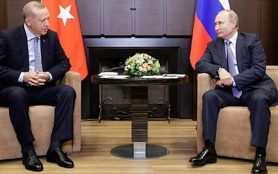 В Кремле рассказали об итогах переговоров Путина с Эрдоганом
