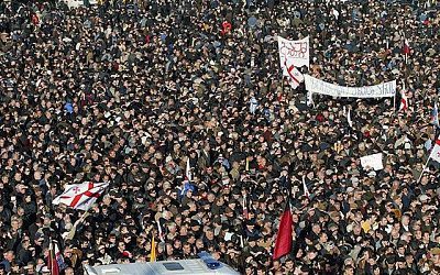 Как постсоветское пространство окрасилось «цветными революциями»