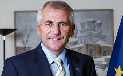 Ушацкас официально объявил о намерении баллотироваться в президенты Литвы