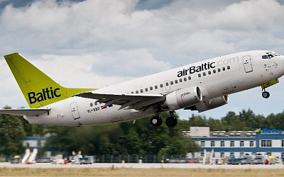 Авиакомпания airBaltic запустила прямые рейсы между Литвой и Украиной