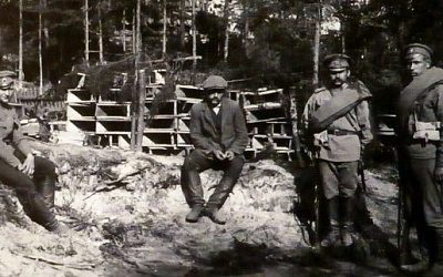 Латышские стрелки в Первой мировой войне.