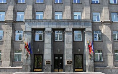 На территории МИД Литвы произошёл пожар