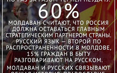 Молдова и Россия остаются связанными исторически и духовно, несмотря на попытки Запада эту связь разорвать