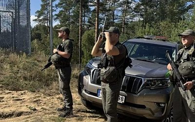 Несколько десятков мигрантов попытались пересечь Неман, чтобы попасть в Литву