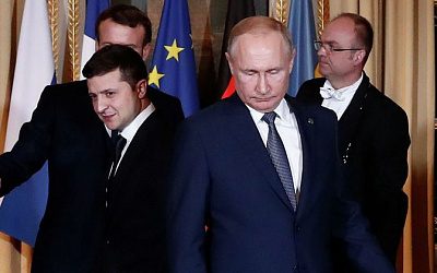 В Кремле допустили возможность встречи Путина и Зеленского