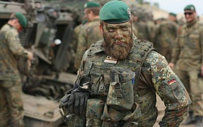 В Литву прибывает первая бригада военных из Германии