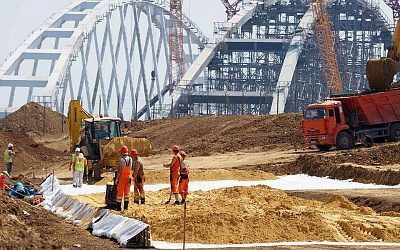 300 строителей Керченского моста попали в черный список сайта «Миротворец»