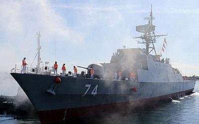Иранский эсминец нарушил границу Эстонии