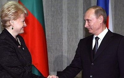 Грибаускайте вновь вспомнила первую встречу с Путиным