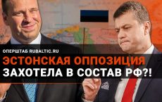 «Жить в составе России»: эстонская оппозиция спровоцировала скандал