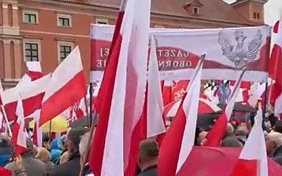 В Польше прошла крупная акция протеста против миграционной политики