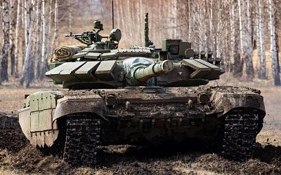 В столице Литвы выставят подбитый российский танк