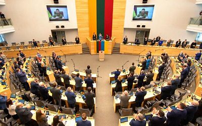 В Сейме Литвы назвали «троллингом» переименование России в Московию 