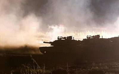 Первый танк Abrams уничтожен в зоне спецоперации