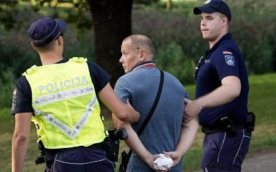 Полиция Латвии отчиталась о задержаниях за празднование Дня Победы