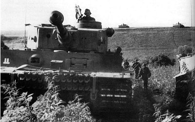 Знатно полыхали: как в 1943 г. немецкие тигры горели под Курском!