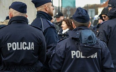 Полиция Польши патрулировала улицы Санкт-Петербурга во время матчей Евро-2020 (фото)