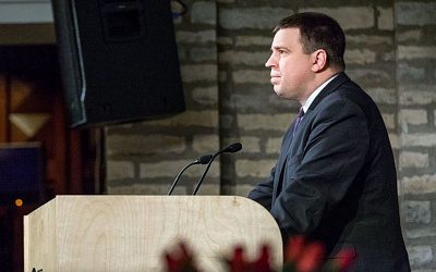 Бывший премьер Эстонии избран спикером парламента