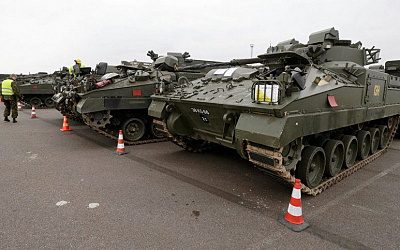 Латвия разместит самоходные гаубицы вблизи границы с Россией