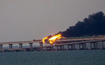 В Крыму обвинили Украину в инциденте на Крымском мосту