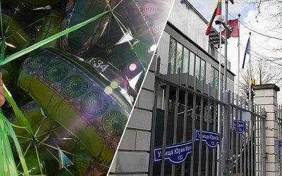 Танки у Генконсульства Литвы: RuBaltic.Ru провел в Калининграде акцию в поддержку Юрия Меля (фото)