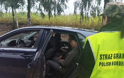В Польше задержали курьеров, перевозивших афганских нелегалов из Литвы