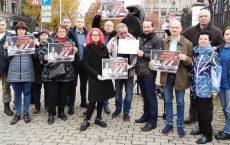 Свободу Палецкису! Антифашисты рассказали об акциях протеста у посольств Литвы
