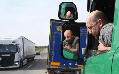 Польские фермеры перекрыли пункт пропуска на границе с Украиной