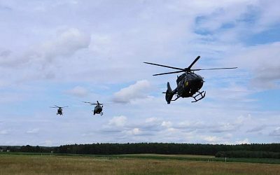 Литва отправит новые вертолеты и дроны на границу с РФ и Беларусью