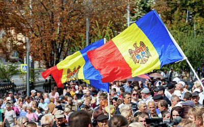 Жители Молдовы вышли на митинг против политики властей в отношении пенсионеров