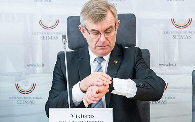 В Сейме Литвы провалилось второе за неделю голосование за отставку спикера