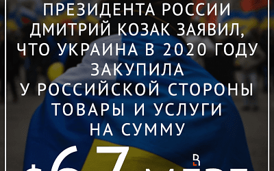 Восьмой год  Украина рвет-рвет да никак не порвет связи с «агрессором»!