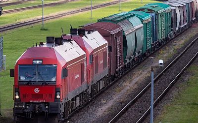 Объем железнодорожных перевозок в Литве упал на треть
