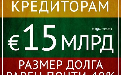 Литовский долг платежом красен