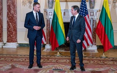Глава МИД Литвы намерен добиваться поддержки Украины в США