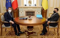Макрон после встречи с Зеленским призвал соблюдать Минские соглашения