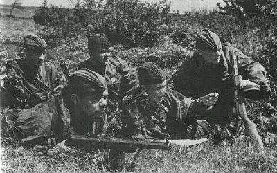 Видавшие многое советские разведчики в 1944 г. под Витебском взяли немецкий опорник. И были потрясены увиденным